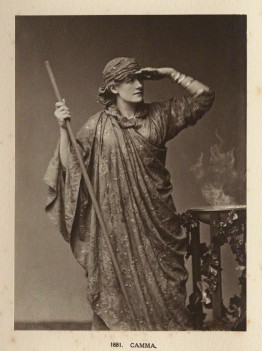 NPG Ax131304; Ellen Terry as Camma in 'The Cup' by William Henry Grove, printed and published by  Window & Grove